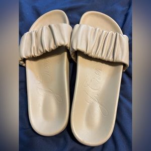 Tan J. Crew sandals size 7